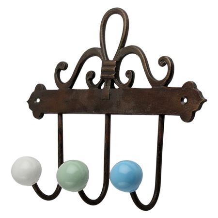 Multi Solid Ceramic Iron Hooks